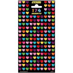 Glimmer hjerteklistermærker