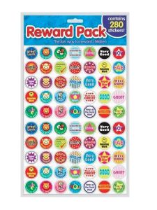 Belønningsklistermæker 280 stk