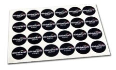 Pappersklistermärken