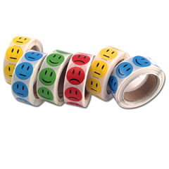 Glad Smiley klistermärken