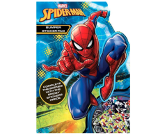 Spiderman klistermärkesbok
