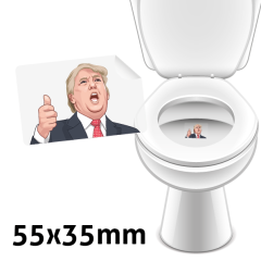Make your Toilet Great again urinalsticker