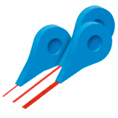 Whiteboard-tejp röd 1,5 mm